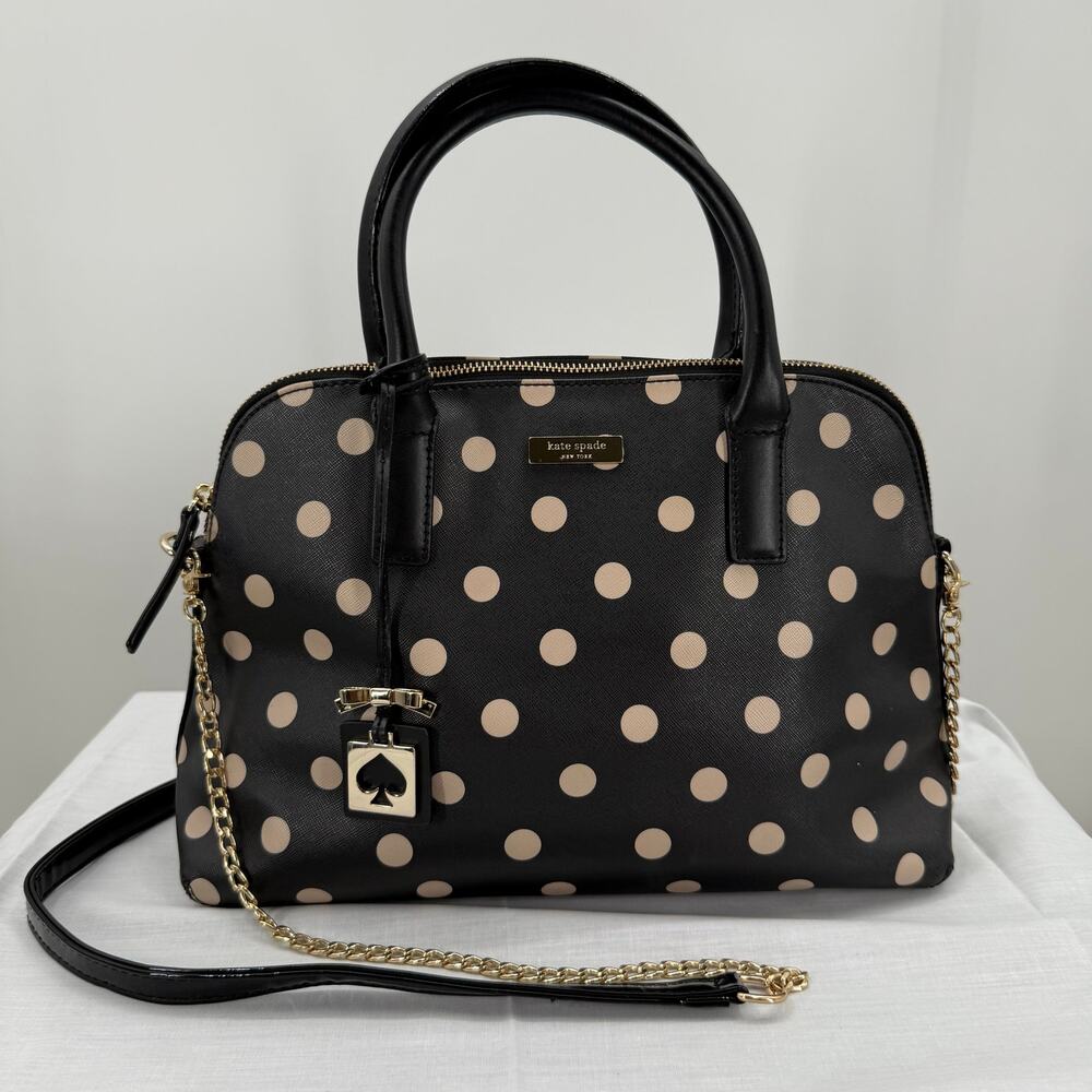 Kate Spade Rachelle Wellesley Polka Dot Satchel Crossbody